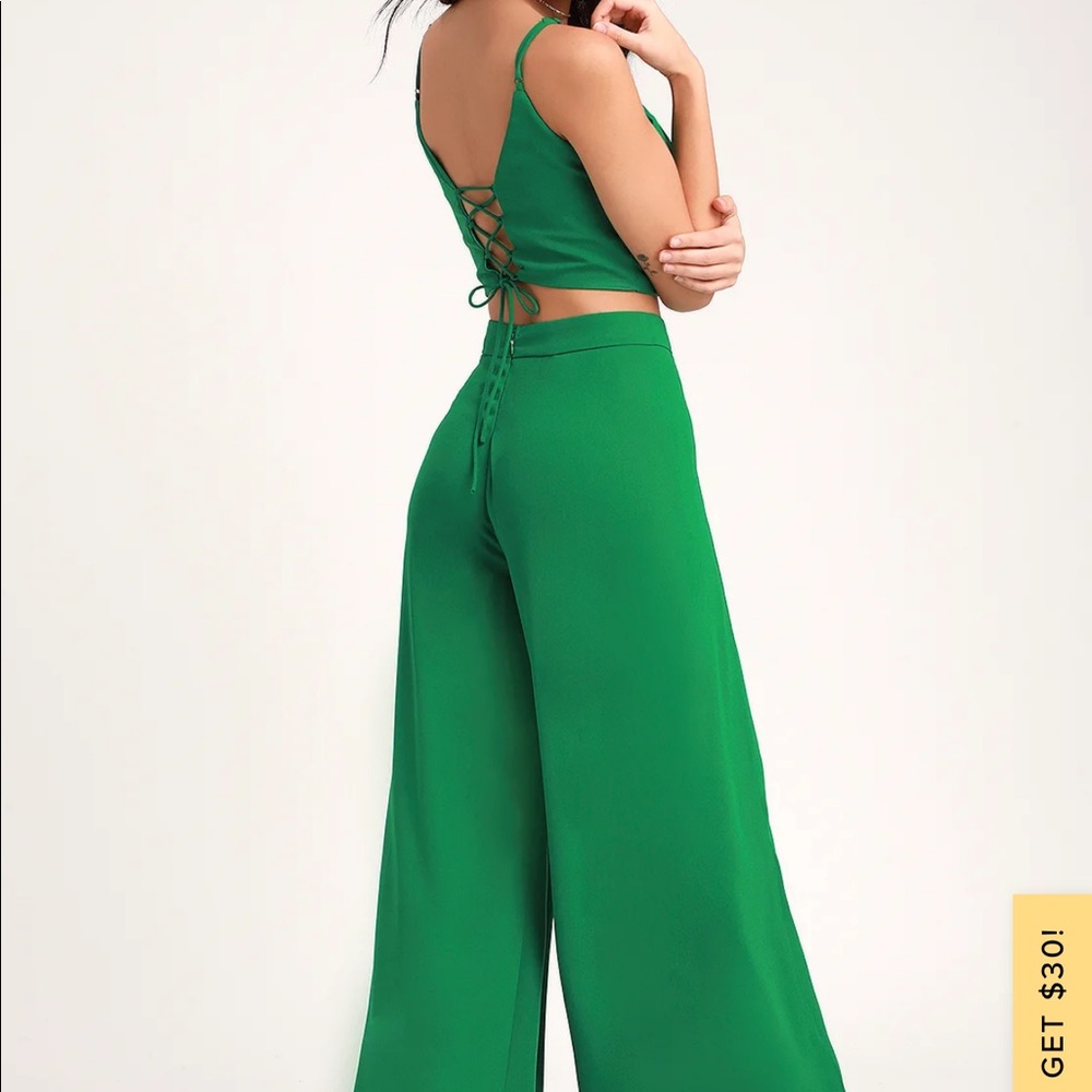 Lulu’s two-piece jumpsuit